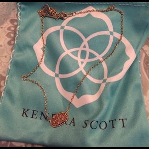 Kendra Scott druzy necklace