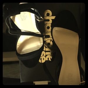 Size 7 black heels Size 7 black heels