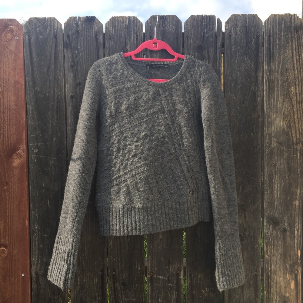 SOLD Calvin Klein wool sweater