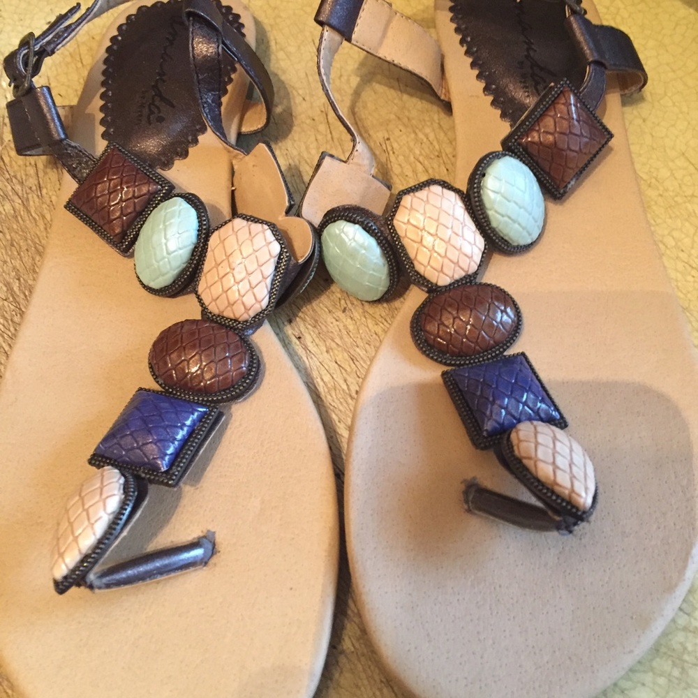 Amanda by Myers STUNNING Sandals Brand NEW No box