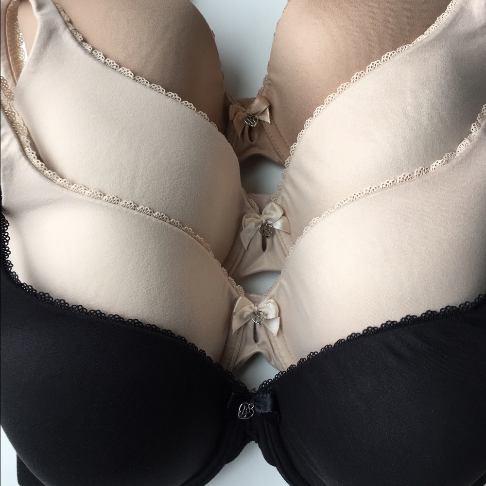 4 Victoria's Secret Lined Perfect Coverage Bras