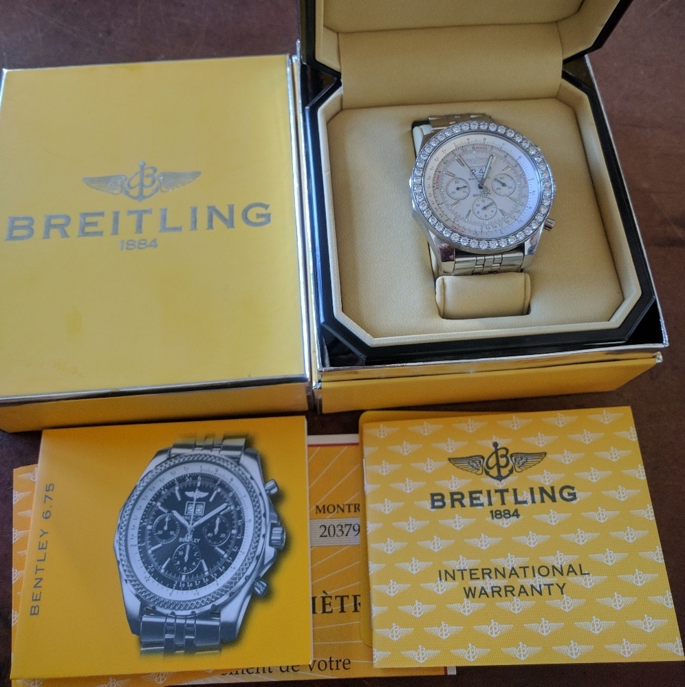 SOLD Breitling Bentley Watch