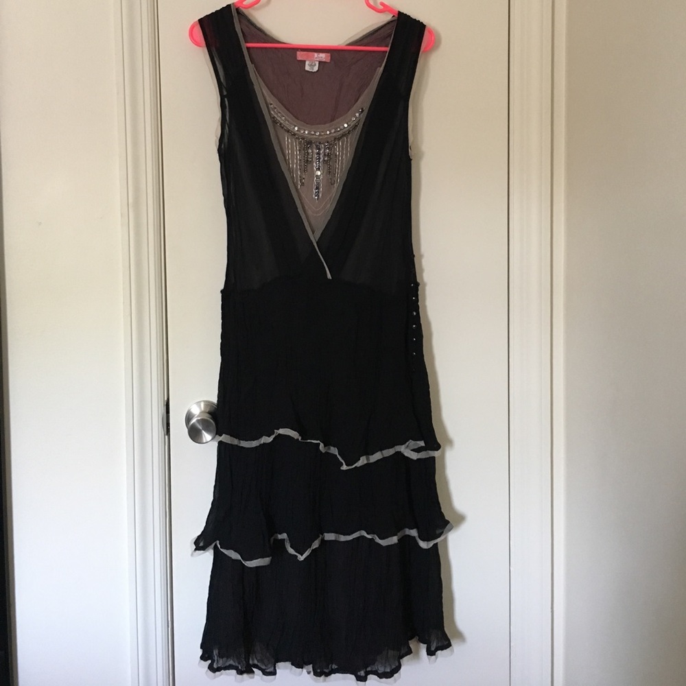 20s Style Black Dress