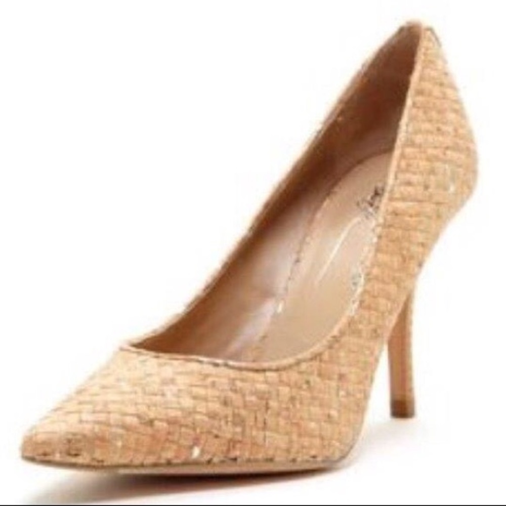 Donald J. Pliner Carrie Marble Pump Cork.  Sz 8