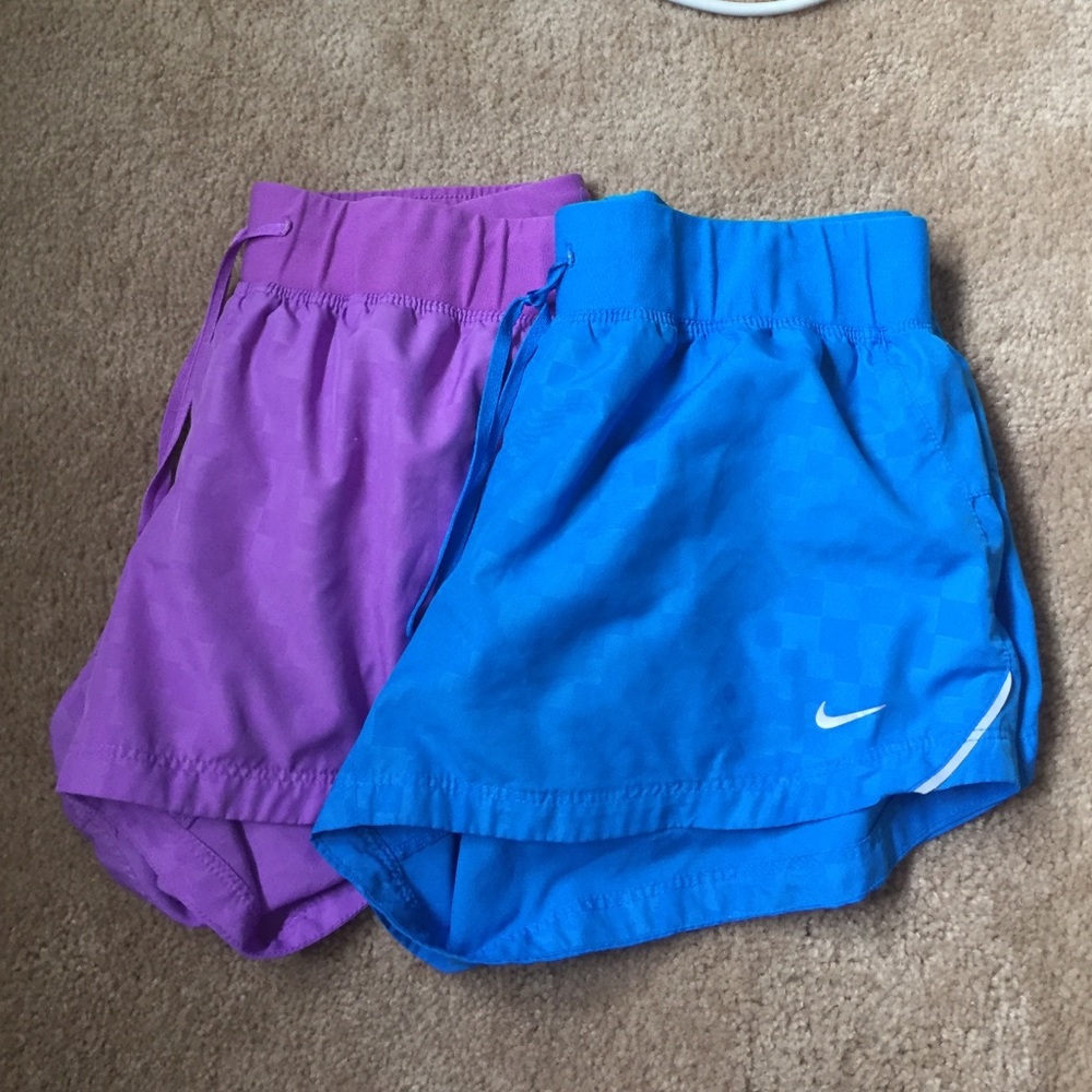 Nike Drifit Shorts (2 pair) Size M