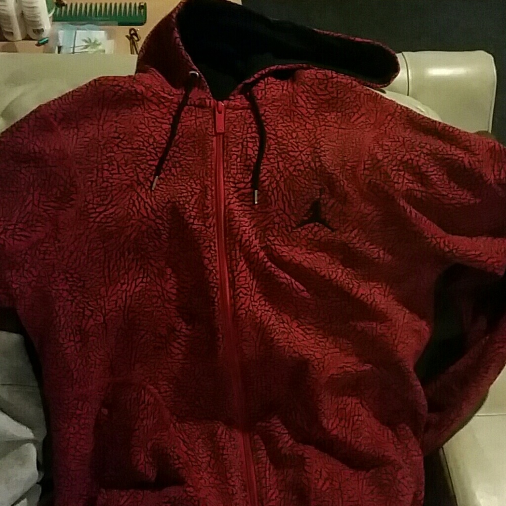 Jordan zip up hoodie