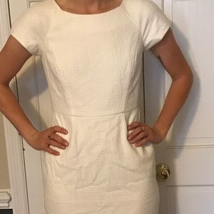 White Jcrew dress