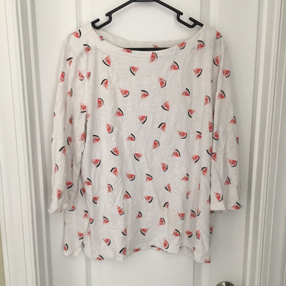 Loft watermelon top