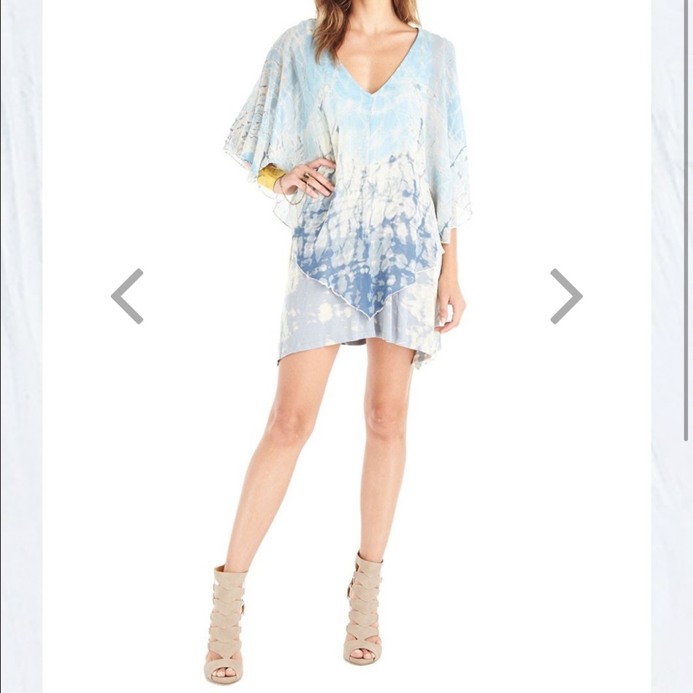 GYPSY 05 LAELIA BAMBOO FLOUNCE MINI DRESS