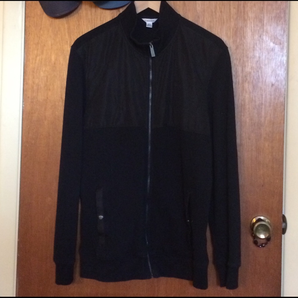 Calvin Klein Track Jacket with Style! Men's L EUC