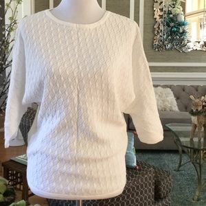 REDUCED AGAIN ‼️Talbots Dolman Cotton Sweater