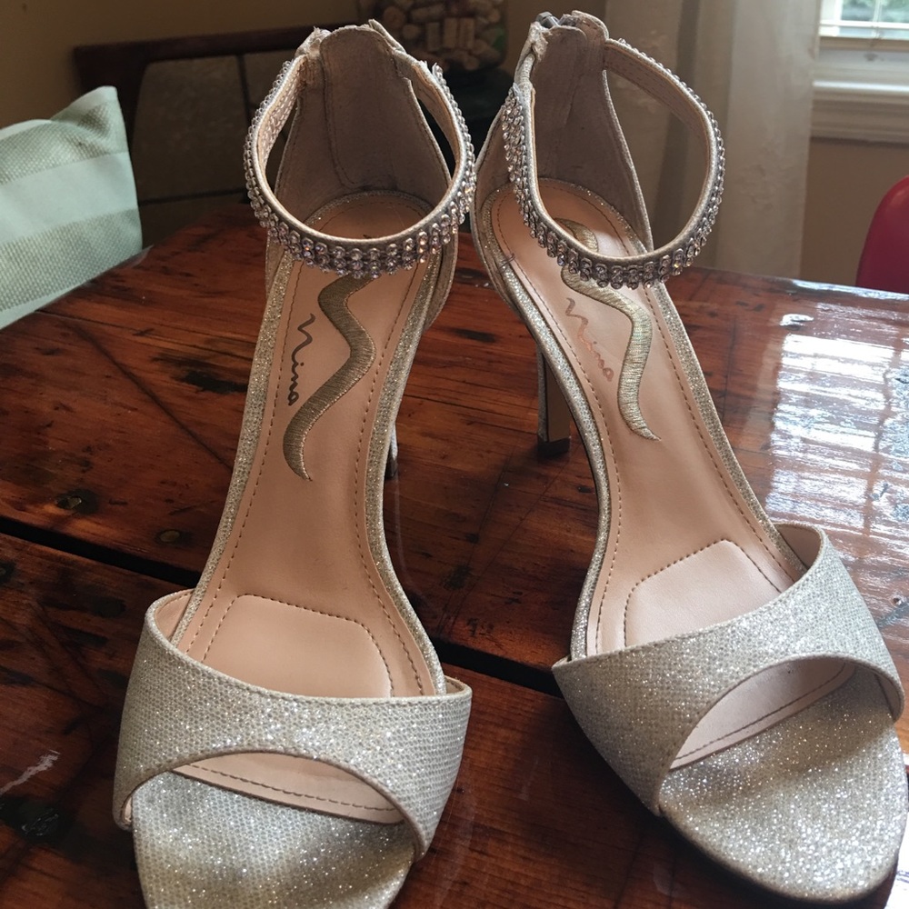 Nina sparkle heels