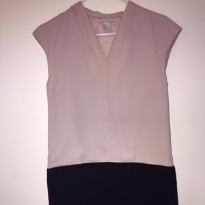H&M Color block shift dress