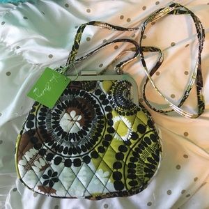 NWT Vera Bradley Crossbody Bag "Cocoa Moss"