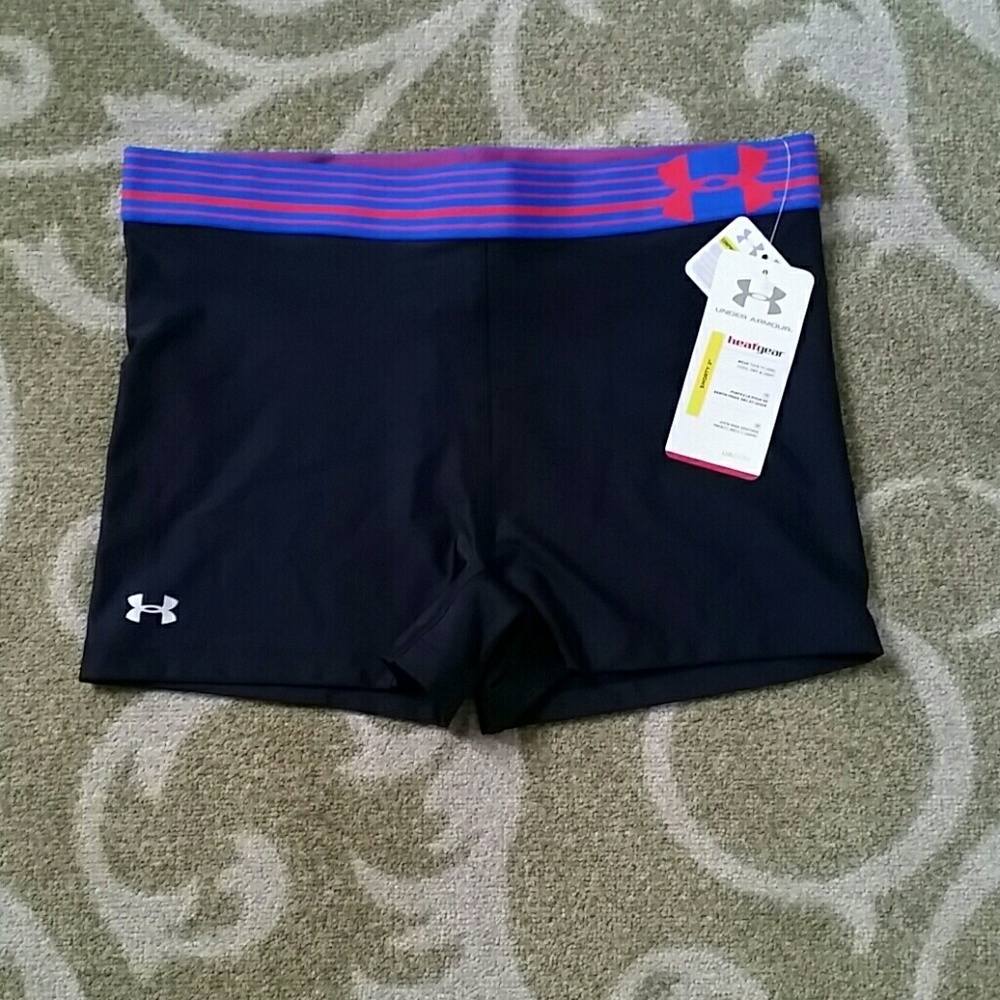 UA compression shorts
