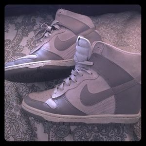 Women's Nike Dunk Sky-Hi with hidden wedge