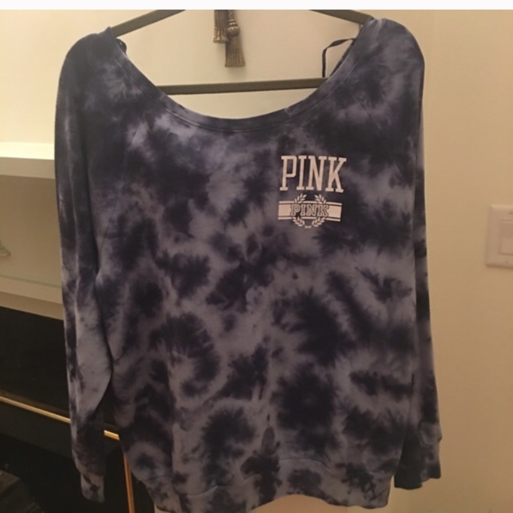 Sold out rare pink slouchy crew