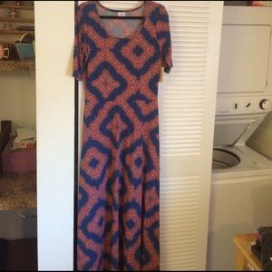 LuLaRoe Ana dress size XL