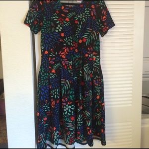 LuLaRoe Amelia dress size XL