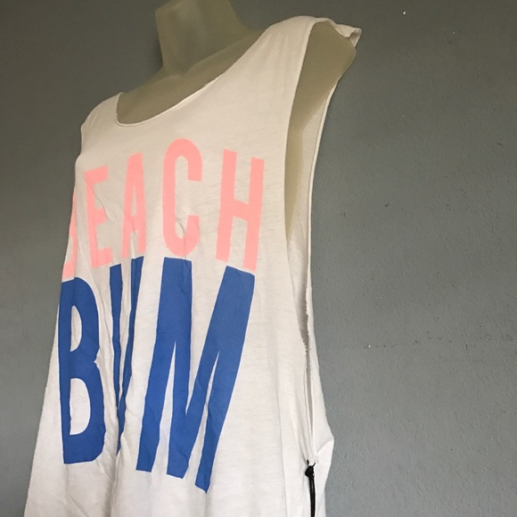 {WILD FOX} Beach Bum Muscle Tee Tank - Picture 5 of 6