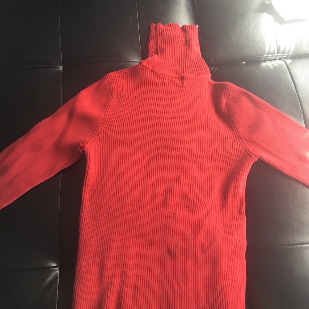 red turtleneck