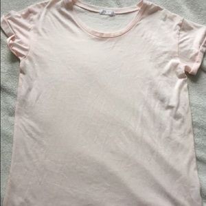 Light pink women's tee shirt