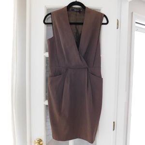 Chocolate brown dress