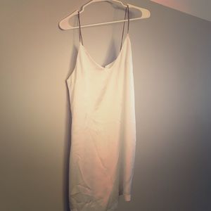 Nasty gal chain detail white dress size M