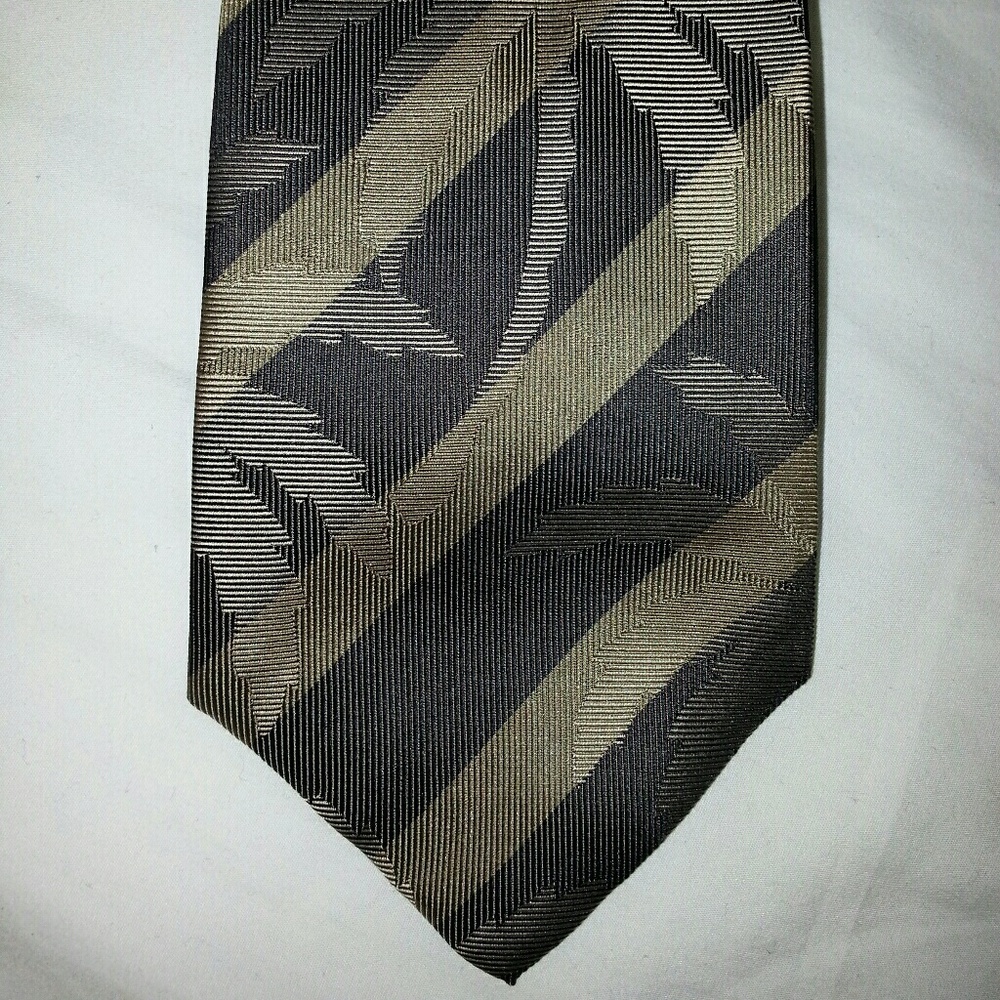 Tommy Bahama Silk Tie NWT Island Shadows Cocoa