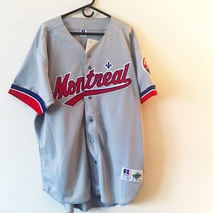 Montreal Expos Authentic Throwback Jersey.
