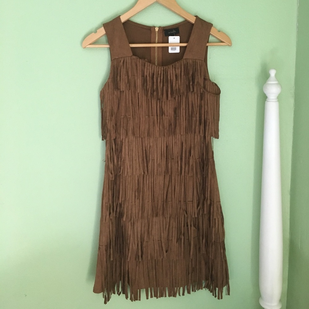 Fringe dress.