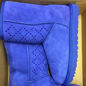 Blue UGG boots