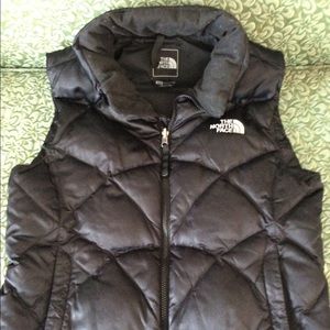 The North Face black vest