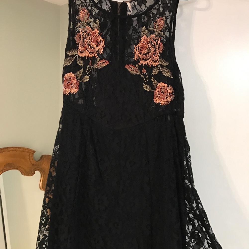 Free People lace and flower dress