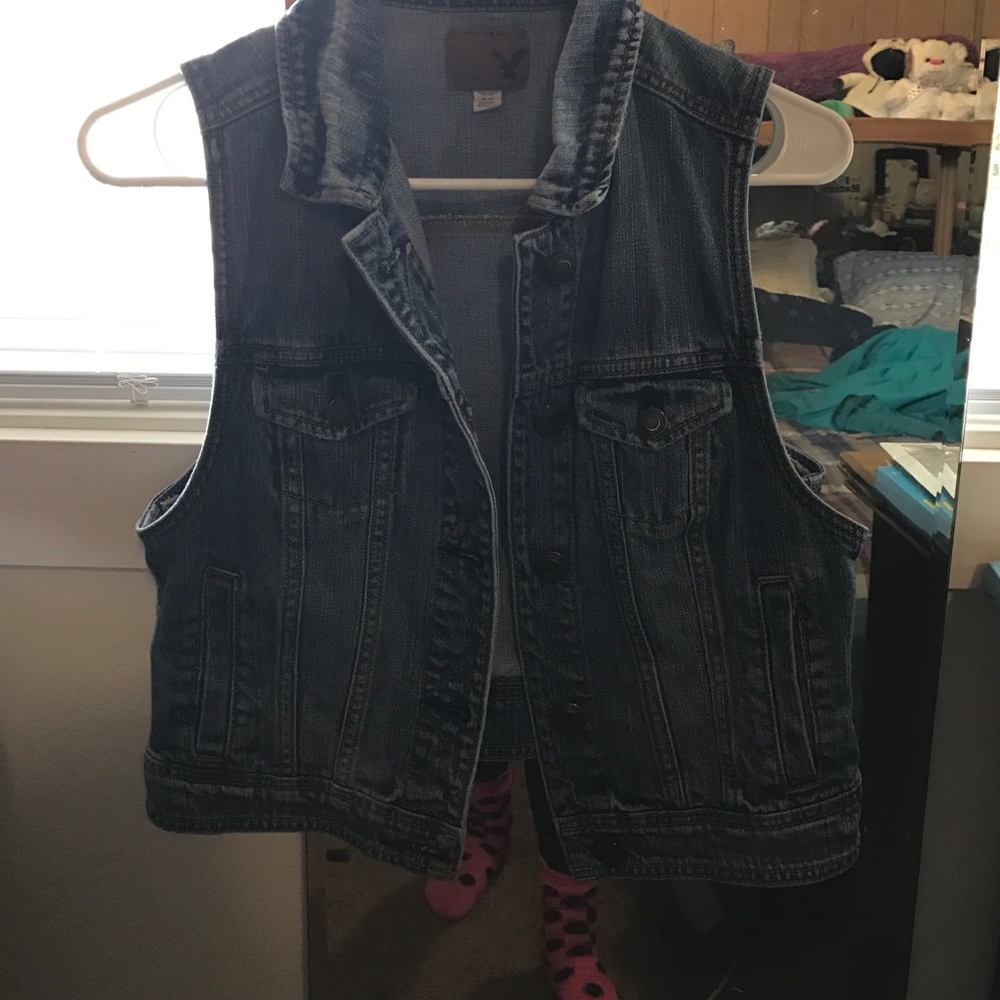 Denim vest