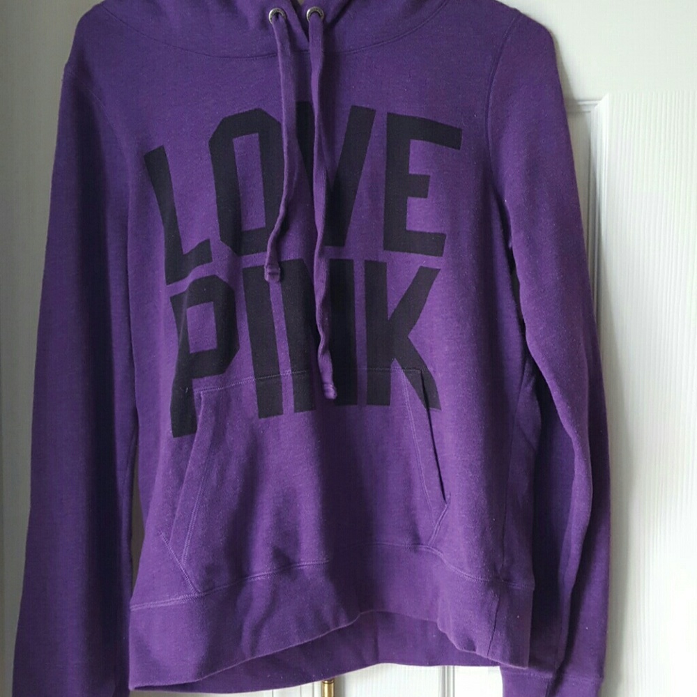 Purple Victoria's Secret hoodie
