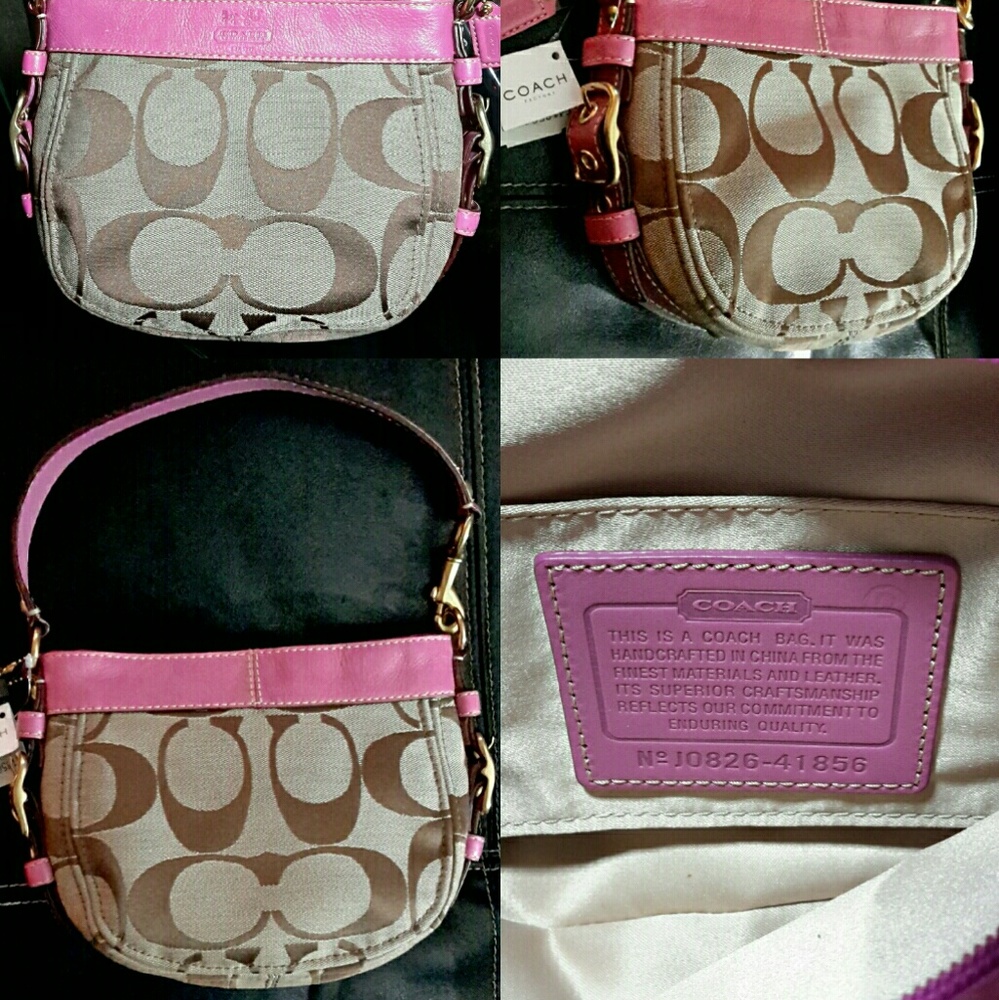 Coach Signature Hobo Bag