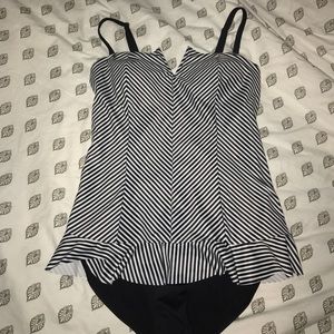 Spans one piece bathing suit!