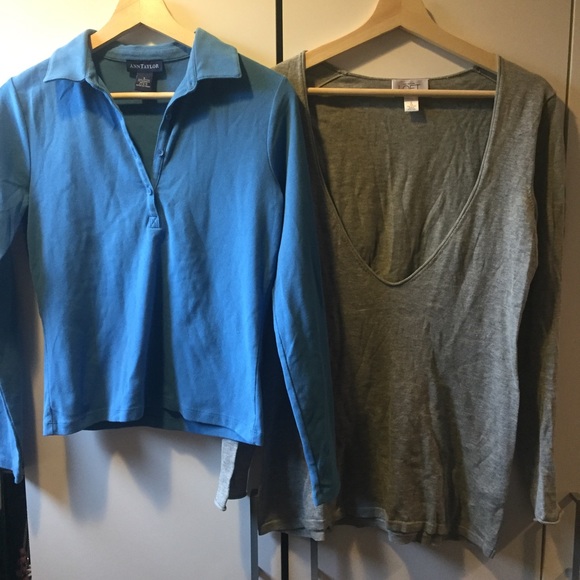 Ann Taylor Loft & Ann Taylor Long Sleeve Bundle - Picture 1 of 4