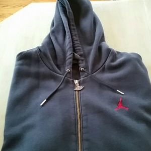 Jordan zip up hoodie