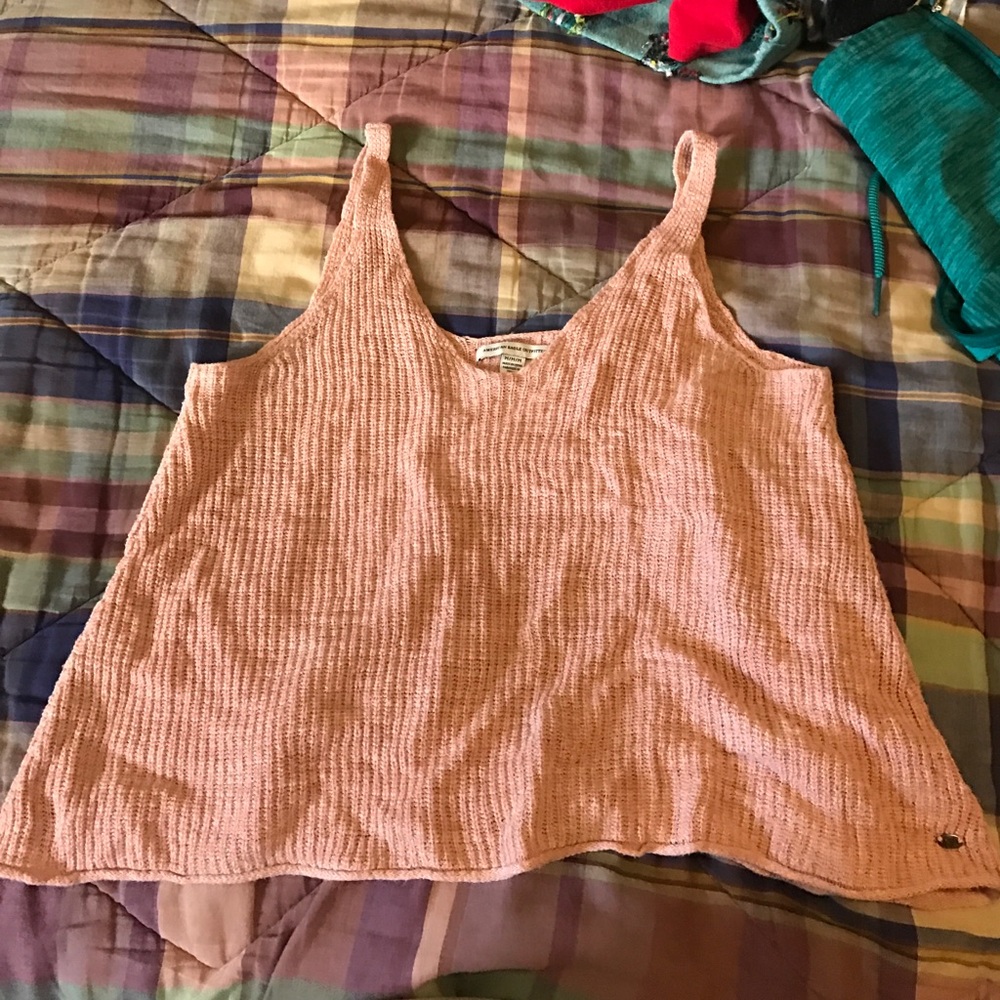 Knit crop top