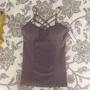 Strappy, super stretchy workout top