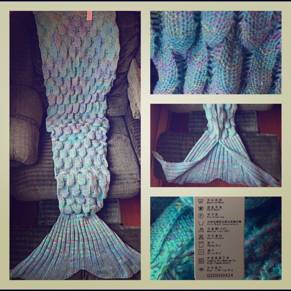 Mermaid Tail Blanket!