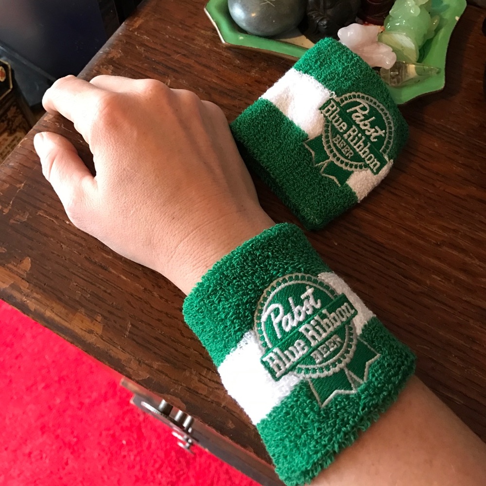 Pabst Blue Ribbon Arm Bands