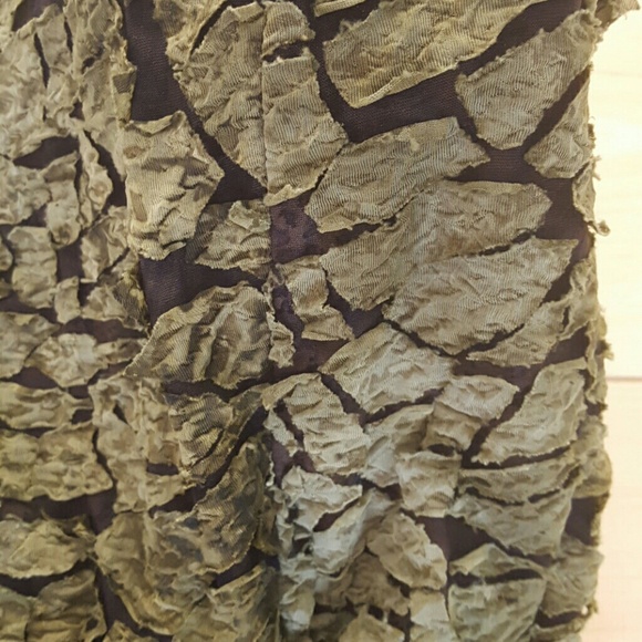 New Francesca's Leaf Dress - Picture 2 of 4