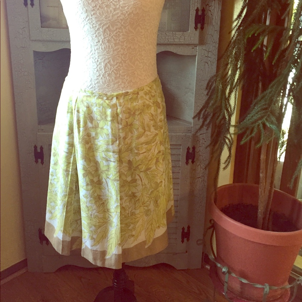 Ann Taylor spring skirt🌺