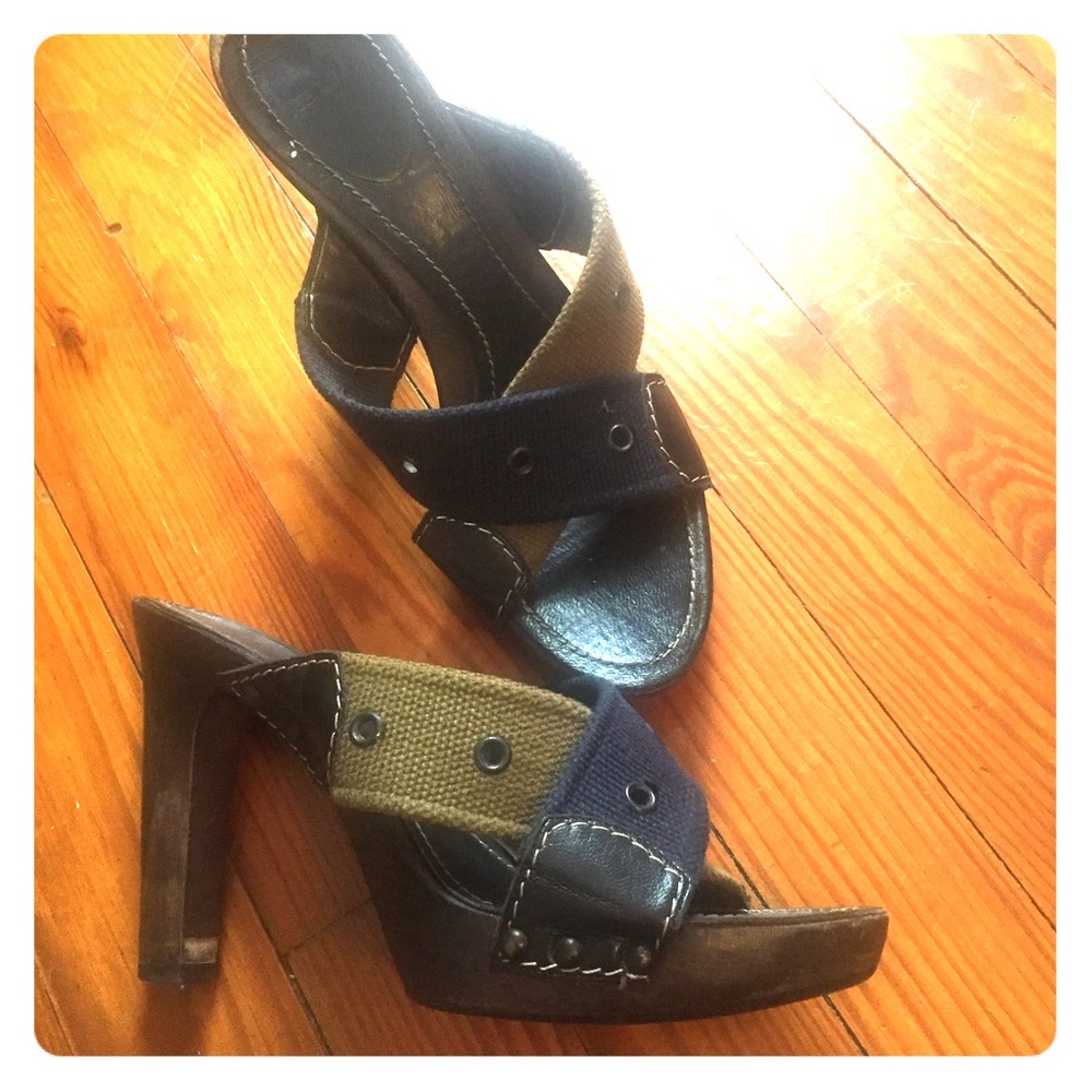 Barbara Bui open clogs (4inch)