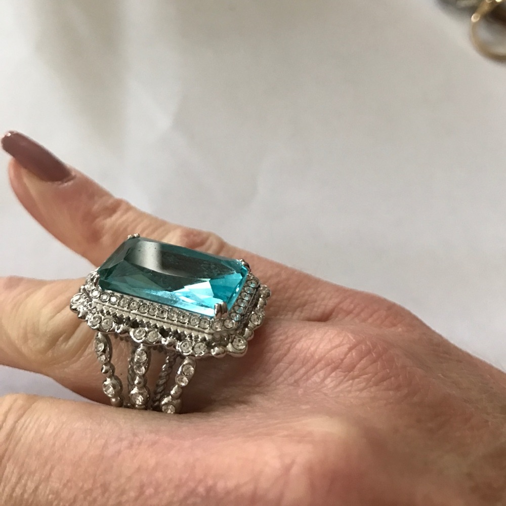 Doris Panos Ice Blue Ring