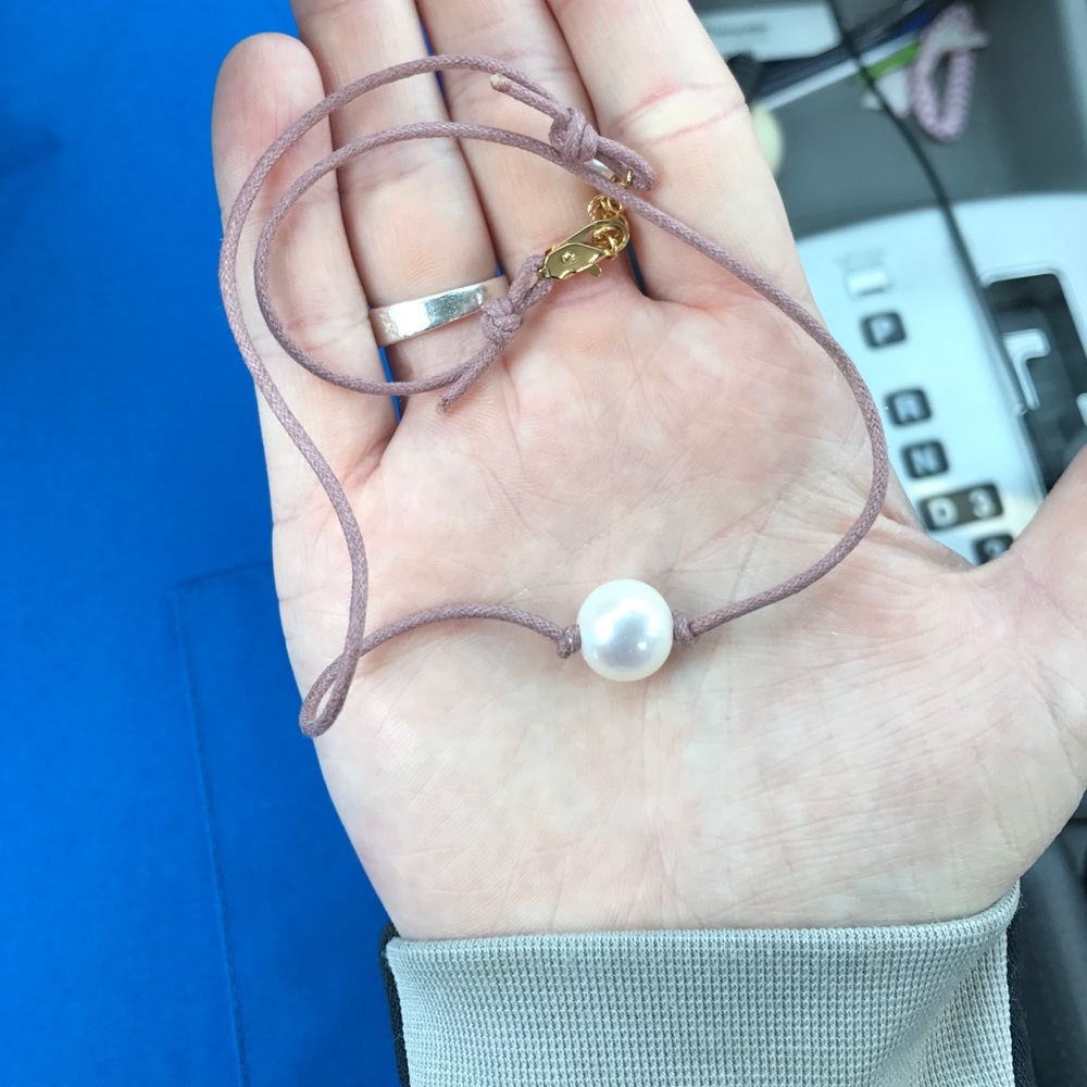 Pearl short necklace