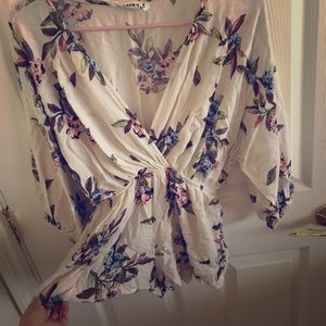 Audrey 3+1 Floral Romper, SALEE! Worn once! ❤❤